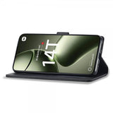 Lc.Imeeke Xiaomi 14T Cover med Kortlomme Stativfunktion Sort