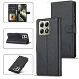 Lc.Imeeke Xiaomi 14T Cover med Kortlomme Stativfunktion Sort