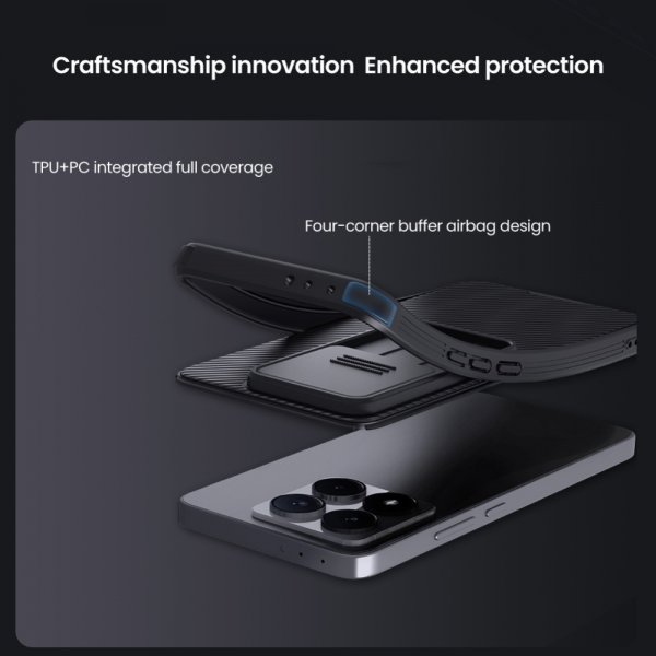 Nillkin Xiaomi 14T Cover CamShield Pro Grøn