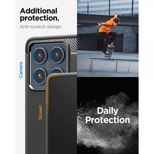 Spigen Xiaomi 14T Cover Rugged Armor Mat Sort