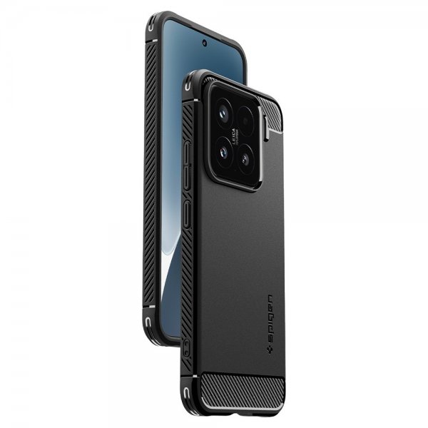 Spigen Xiaomi 15 Cover Rugged Armor Mat Sort