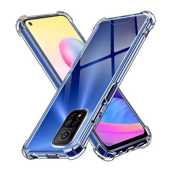 Xiaomi Mi 10T/10T Pro Cover Stødsikker Transparent