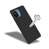 Xiaomi Mi 11 Cover Silikone Sort