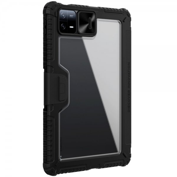 Nillkin Xiaomi Pad 6 Etui Bumper Leather Case Pro Sort