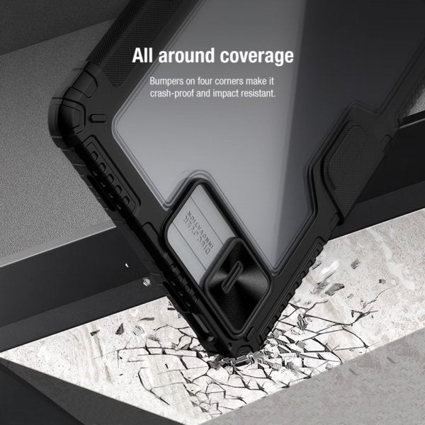 Nillkin Xiaomi Pad 6 Etui Bumper Leather Case Pro Sort