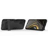 Xiaomi Poco M3 Cover Armor Stativfunktion Sort