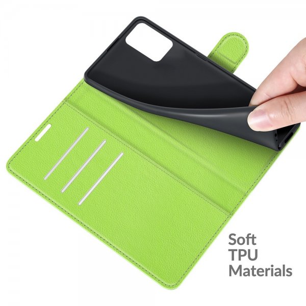 Xiaomi Redmi 10 Cover Litchi Grøn