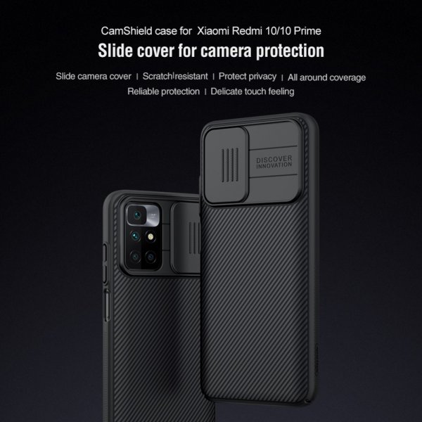 Nillkin Xiaomi Redmi 10 Cover CamShield Blå
