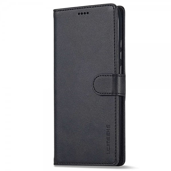 Lc.Imeeke Xiaomi Redmi 10C Etui med Kortlomme og Standfunktion Sort