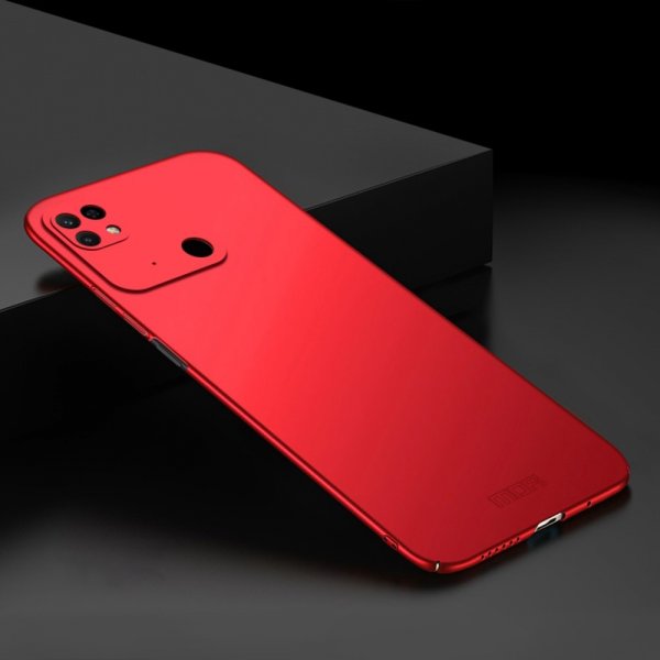 Mofi Xiaomi Redmi 10C Cover Shield Slim Rød