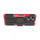 Xiaomi Redmi 12 Cover Dækmønster Stativfunktion Rød