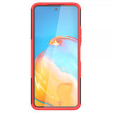 Xiaomi Redmi 12 Cover Dækmønster Stativfunktion Rød