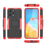 Xiaomi Redmi 12 Cover Dækmønster Stativfunktion Rød