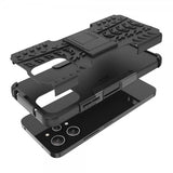 Xiaomi Redmi 12 Cover Dækmønster Stativfunktion Sort