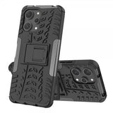 Xiaomi Redmi 12 Cover Dækmønster Stativfunktion Sort