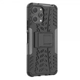 Xiaomi Redmi 12 Cover Dækmønster Stativfunktion Sort