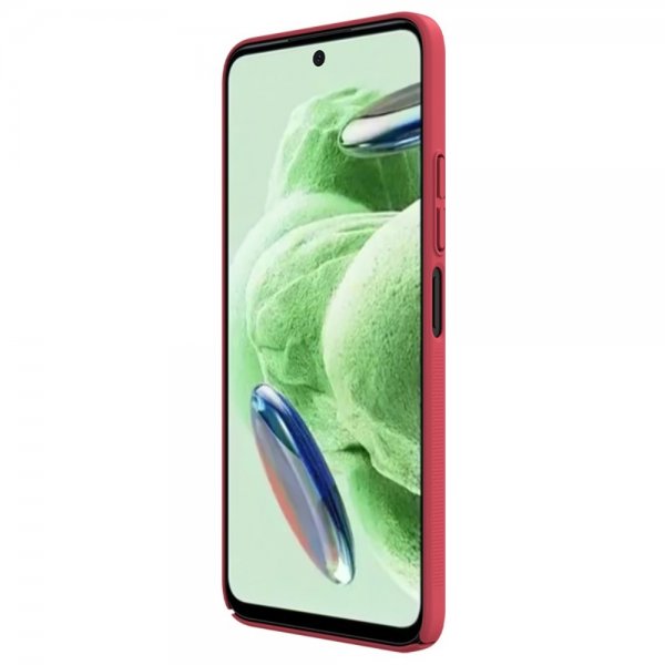 Nillkin Xiaomi Redmi 12 Cover Frosted Shield Rød