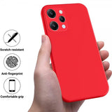 Xiaomi Redmi 12 Cover med Strap Silikone Rød