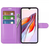 Xiaomi Redmi 12C Cover Litchi Lilla