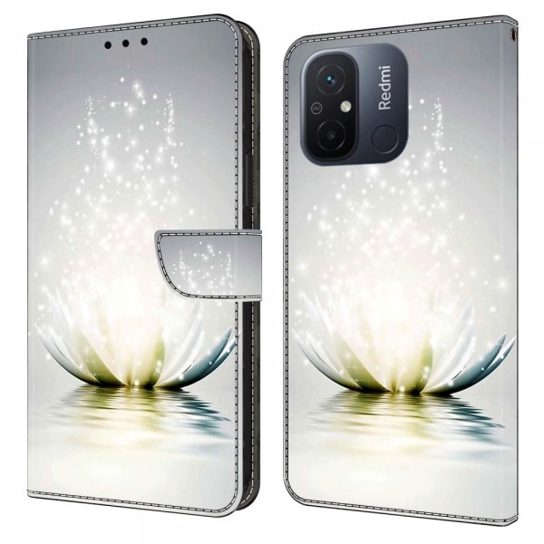 Xiaomi Redmi 12C Cover Motiv Lotus