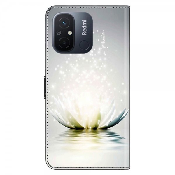 Xiaomi Redmi 12C Cover Motiv Lotus
