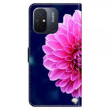 Xiaomi Redmi 12C Cover Motiv Pink Blomst