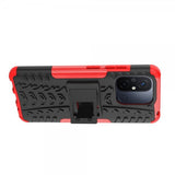 Xiaomi Redmi 12C Cover Dækmønster Stativfunktion Rød