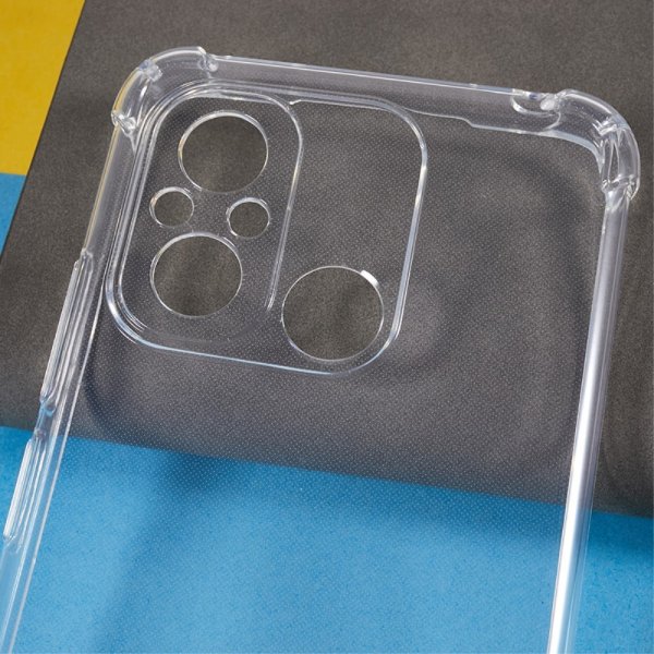 Xiaomi Redmi 12C Cover med Rem Transparent