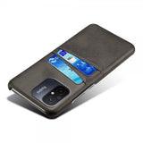 Xiaomi Redmi 12C Cover med to Kortlommer Sort