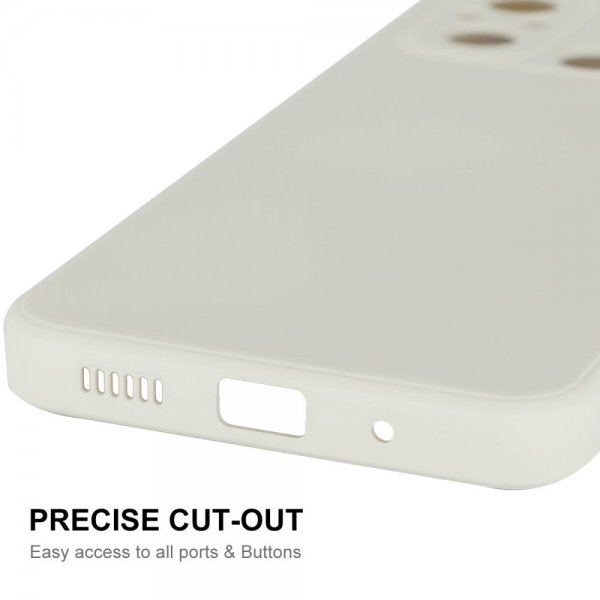Enkay Xiaomi Redmi 12C Cover Silikone Beige