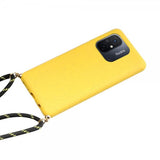 Xiaomi Redmi 12C Cover Hvedestrå med strop Gul
