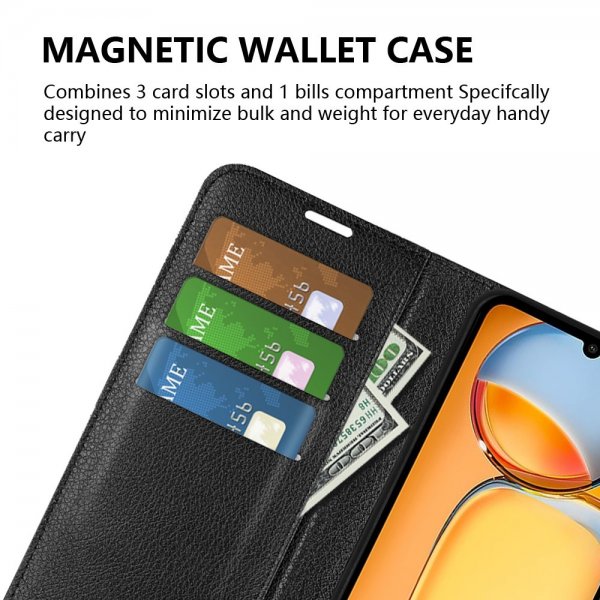 Xiaomi Redmi 13C Cover Litchi Sort