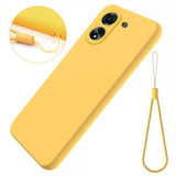 Xiaomi Redmi 13C Cover med Rem Silikone Gul