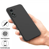 Xiaomi Redmi 13C Cover med Rem Silikone Sort