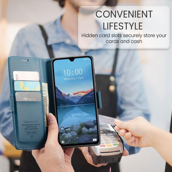 CaseMe Xiaomi Redmi 14C Cover 023 Series Blå