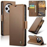 CaseMe Xiaomi Redmi 14C Cover 023 Series Brun