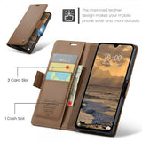 CaseMe Xiaomi Redmi 14C Cover 023 Series Brun