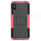 Xiaomi Redmi 9A Cover Dækmønster Stativfunktion Magenta