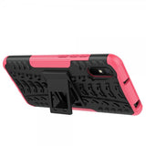 Xiaomi Redmi 9A Cover Dækmønster Stativfunktion Magenta