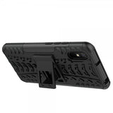Xiaomi Redmi 9A Cover Dækmønster Stativfunktion Sort