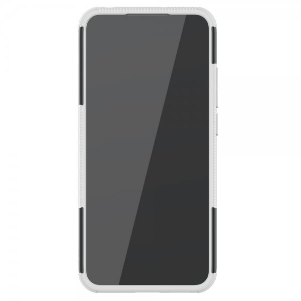 Xiaomi Redmi 9A Cover Dækmønster Stativfunktion Hvid