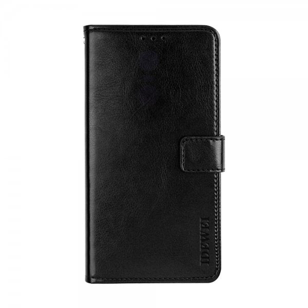 Xiaomi Redmi 9T Cover Lædertekstur Sort