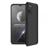 GKK Xiaomi Redmi 9T Cover Tredelt Sort