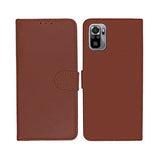 Xiaomi Redmi Note 10 5G Cover med Stativ Brun