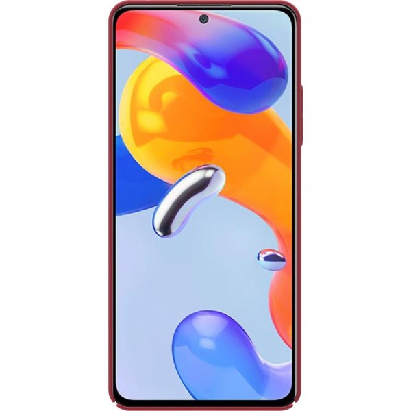 Nillkin Xiaomi Redmi Note 11 Pro Cover Frosted Shield Rød