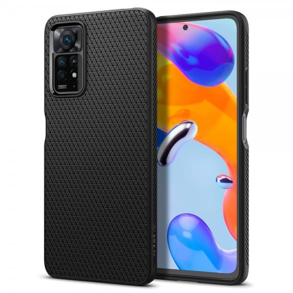Spigen Xiaomi Redmi Note 11 Pro Cover Liquid Air Mat Sort