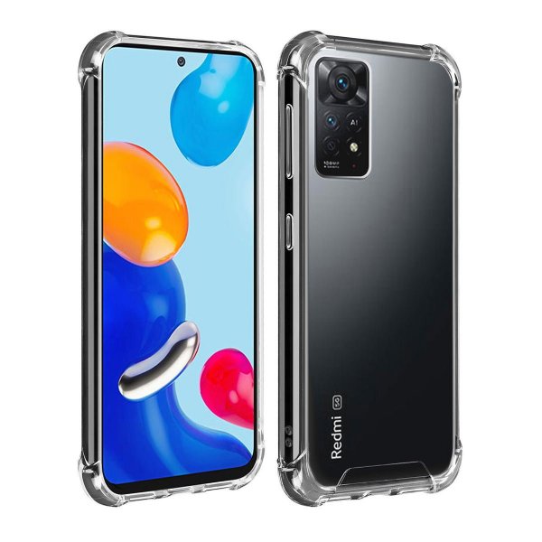 Xiaomi Redmi Note 11 Pro Cover Stødsikkert TPU Transparent