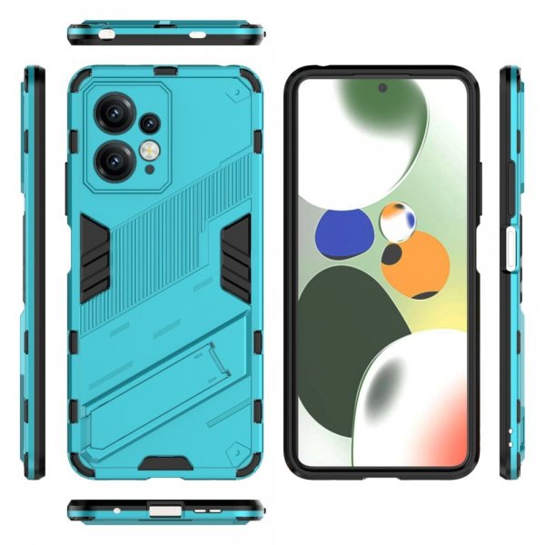 Xiaomi Redmi Note 12 Cover med Stativ Blå