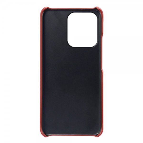 Xiaomi Redmi Note 13 4G Cover med to Kortlommer Rød