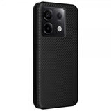 Xiaomi Redmi Note 13 5G Etui Kulfibertekstur Sort
